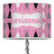Argyle 16" Drum Lampshade - ON STAND (Poly Film)