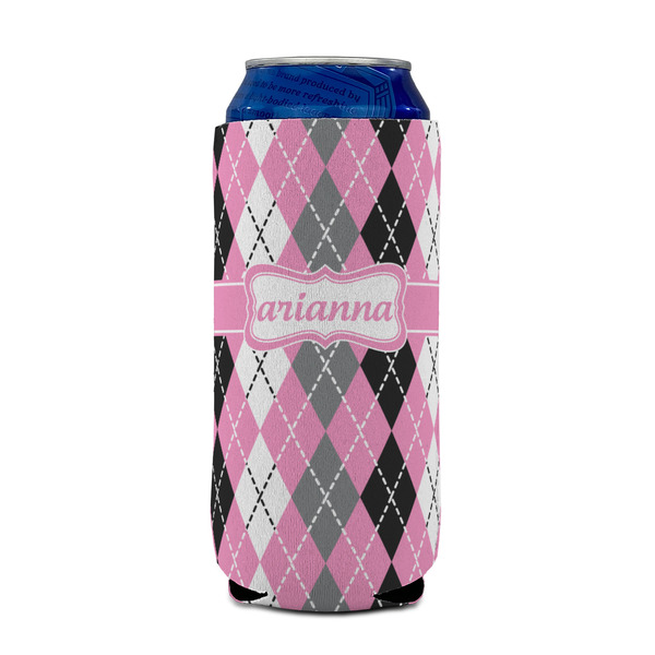 Argyle 16oz Can Sleeve - FRONT (on can)