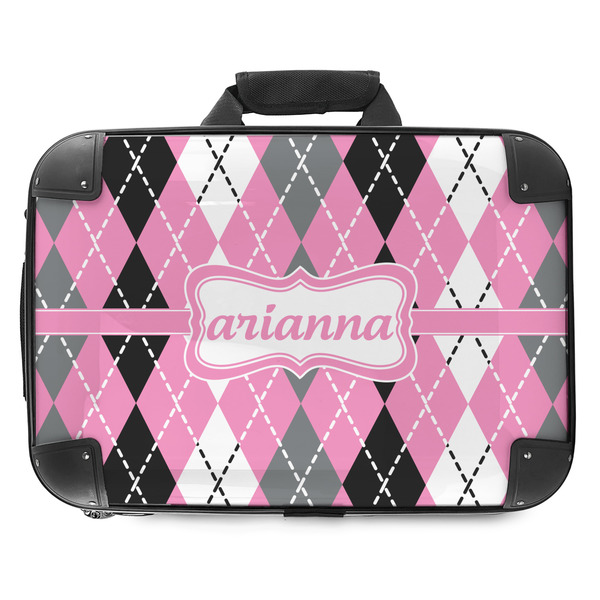 Custom Argyle Hard Shell Briefcase - 18" (Personalized)
