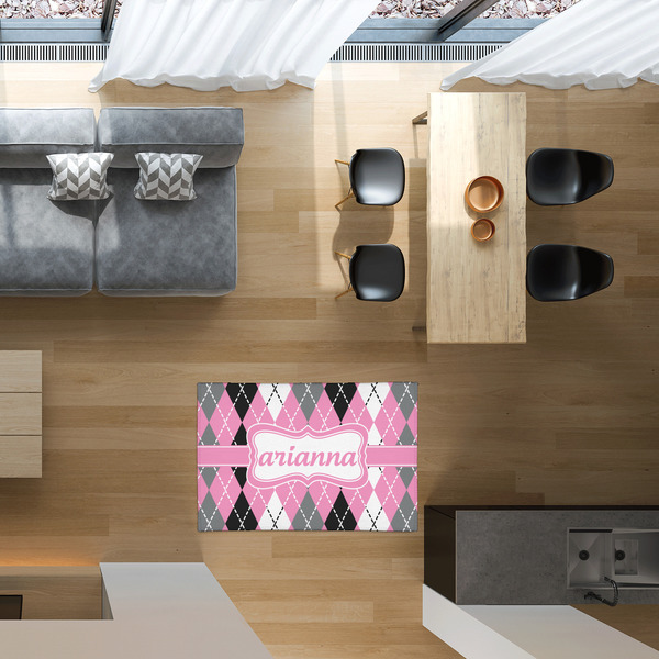 Argyle 2'x3' Indoor Area Rugs - IN CONTEXT