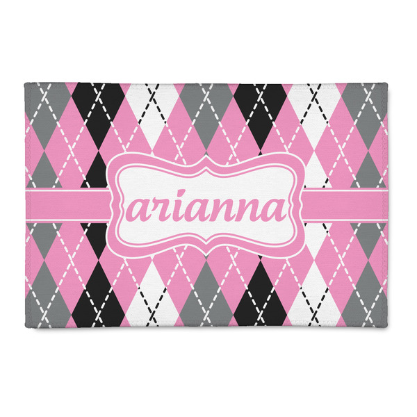 Custom Argyle 2' x 3' Indoor Area Rug (Personalized)