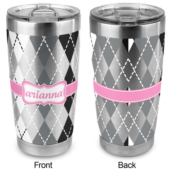 Argyle 20oz SS Tumbler - Full Print - Approval
