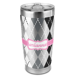 Argyle 20oz Stainless Steel Double Wall Tumbler - Full Print (Personalized)