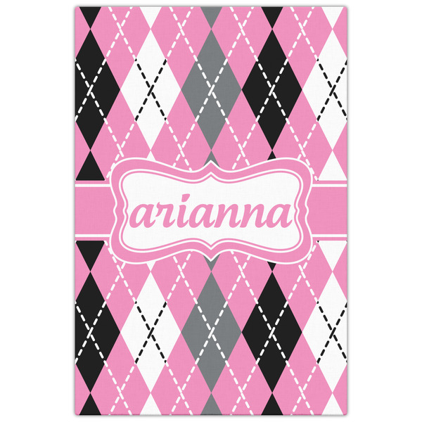 Argyle 20x30 - Canvas Print - Front View