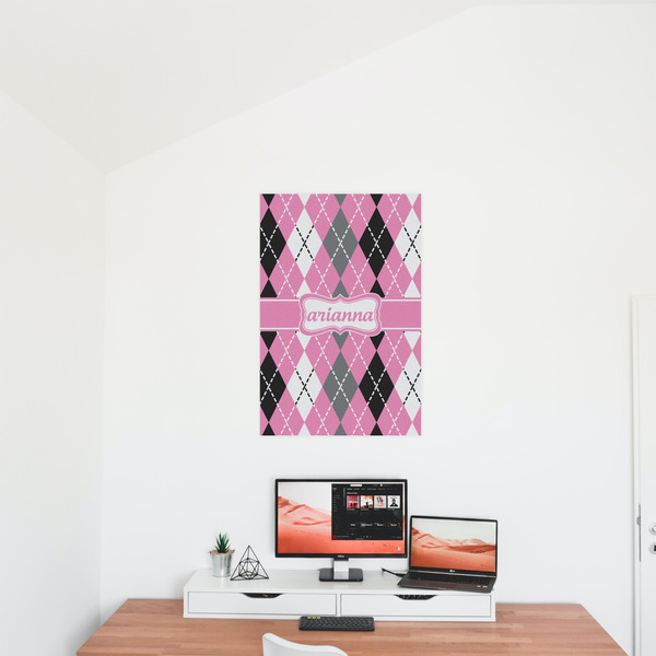 Argyle 20x30 - Matte Poster - On the Wall