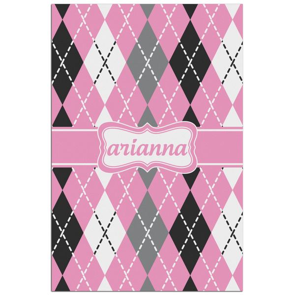 Custom Argyle Poster - Matte - 24x36 (Personalized)