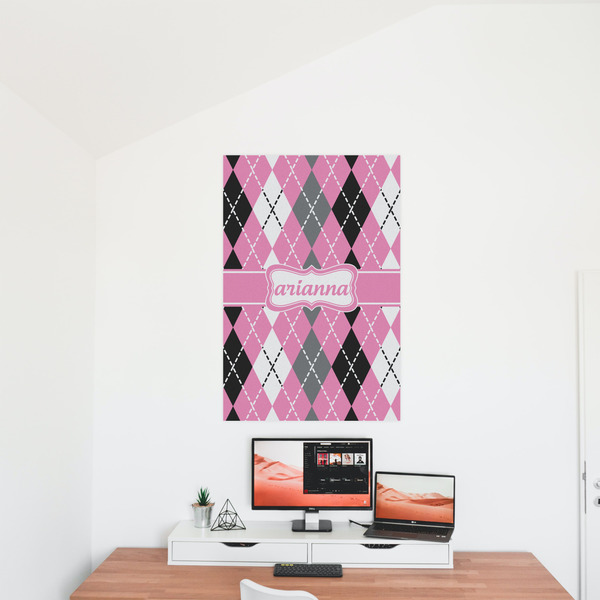 Argyle 24x36 - Matte Poster - On the Wall