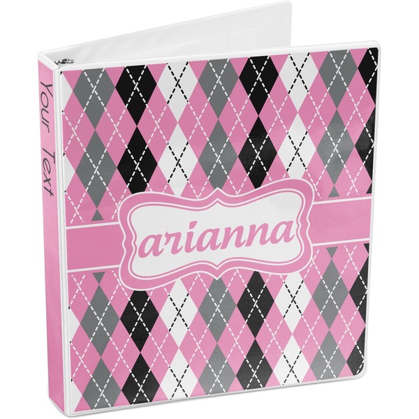 Argyle 3-Ring Binder 3/4 - Main