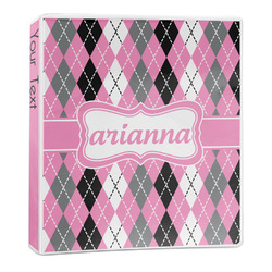 Argyle 3-Ring Binder (Personalized)