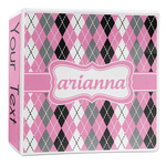 Argyle 3-Ring Binder - 2 inch (Personalized)