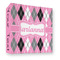 Argyle 3 Ring Binder - Full Wrap - 3" (Personalized)