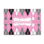 Argyle 4' x 6' Indoor Area Rug (Personalized)