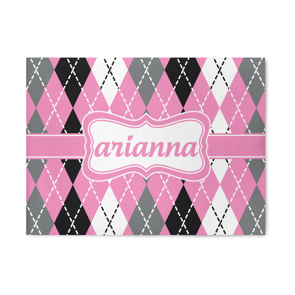 Custom Argyle Area Rug (Personalized)