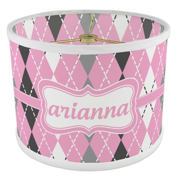 Argyle 8" Drum Lampshade - ANGLE Poly-Film