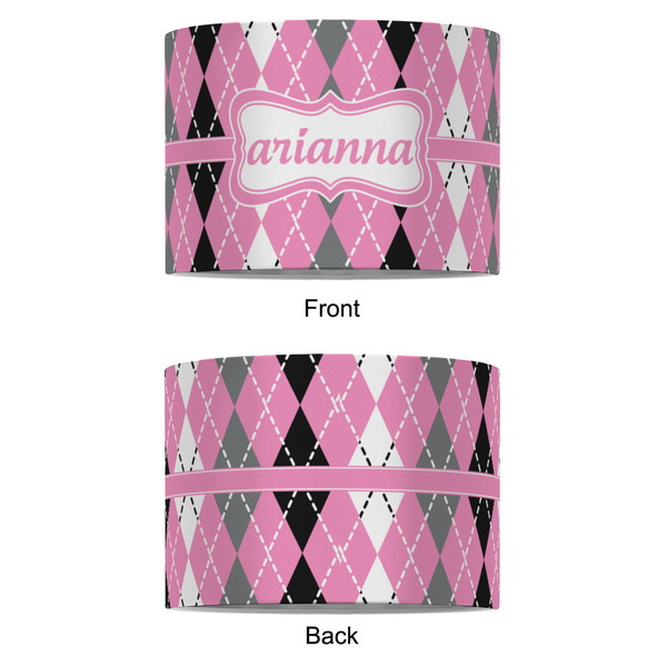 Argyle 8" Drum Lampshade - APPROVAL (Fabric)