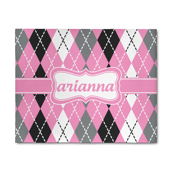 Custom Argyle 8' x 10' Indoor Area Rug (Personalized)