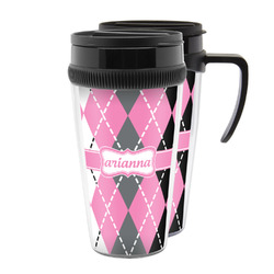Argyle Acrylic Travel Mug (Personalized)