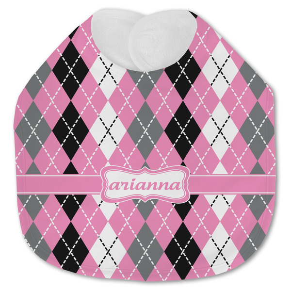 Argyle Baby Bib - AFT closed