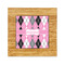 Argyle Bamboo Trivet with Ceramic Tile Insert (Personalized)