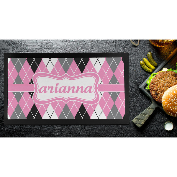 Argyle Bar Mat - Small - LIFESTYLE