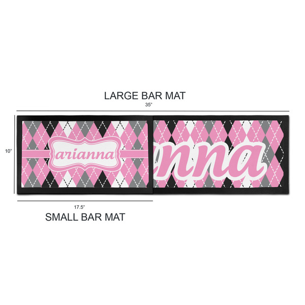 Argyle Bar Mats - Sizing Chart