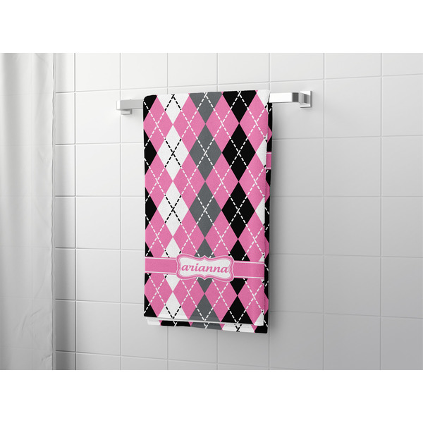 Argyle Bath Towel - LIFESTYLE