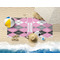 Argyle Beach Towel Lifestyle