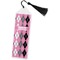 Argyle Book Mark w/Tassel (Personalized)