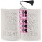 Argyle Bookmark with tassel - In book