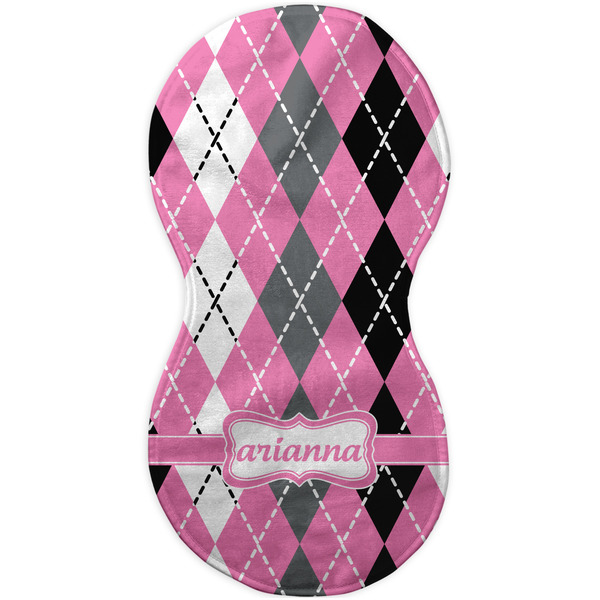 Argyle Burp Peanut Shaped Flat