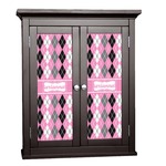 Argyle Cabinet Decal - Large (Personalized)
