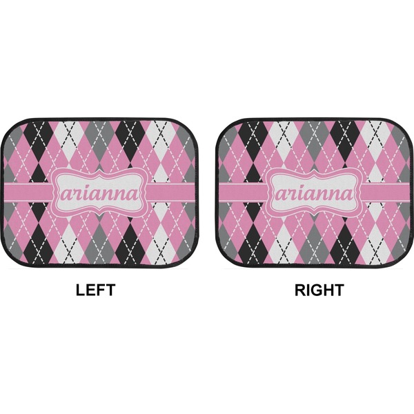 Argyle Car Floor Mats (Back Seat) (Approval)