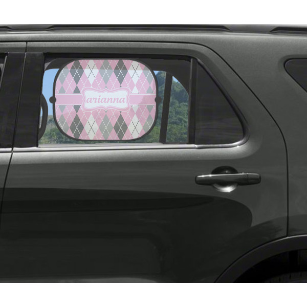 Argyle Car Sun Shade Black - In Car Window