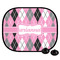 Argyle Car Side Window Sun Shade (Personalized)