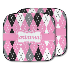 Argyle Car Sun Shade - Two Piece (Personalized)