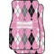 Argyle Car Floor Mats (Personalized)