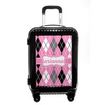 Argyle Carry On Hard Shell Suitcase (Personalized)