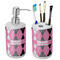 Argyle Ceramic Bathroom Accessories Set (Personalized)