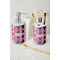 Argyle Ceramic Bathroom Accessories - LIFESTYLE (toothbrush holder & soap dispenser)