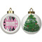 Argyle Ceramic Christmas Ornament - X-Mas Tree (APPROVAL)