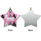 Argyle Ceramic Flat Ornament - Star Front & Back (APPROVAL)