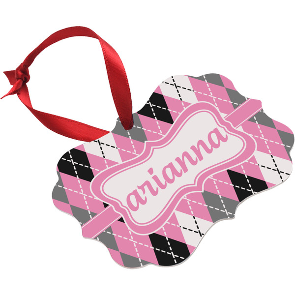 Argyle Christmas Ornament