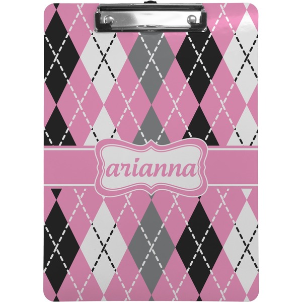 Custom Argyle Clipboard (Personalized)