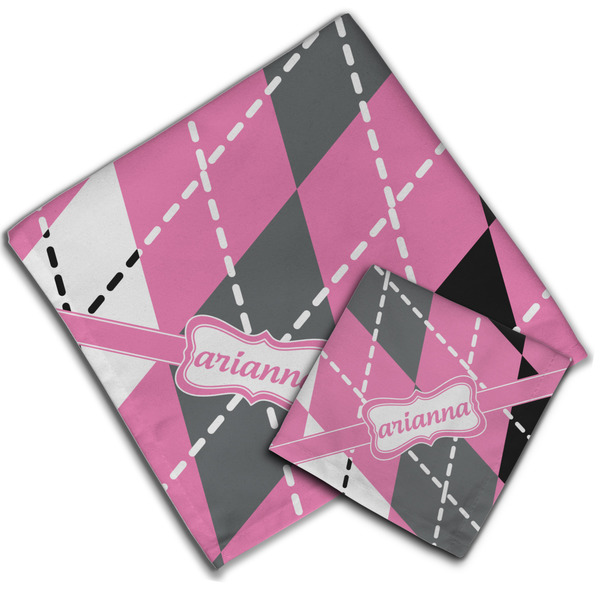 Argyle Cloth Napkins - Personalized Lunch & Dinner (PARENT MAIN)