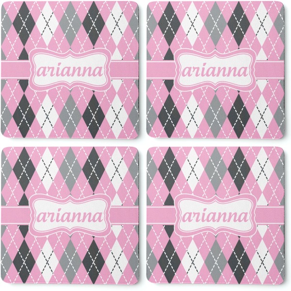 Argyle Coaster Rubber Back - Apvl