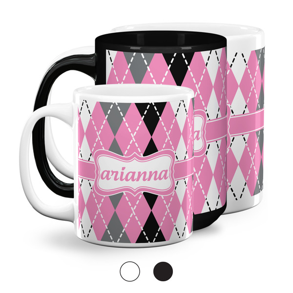 Argyle Coffee Mugs Main