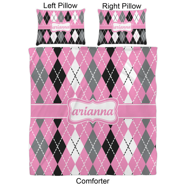 Argyle Comforter Set - Queen - Approval