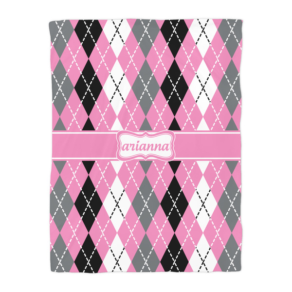 Argyle Comforter - Twin - Front