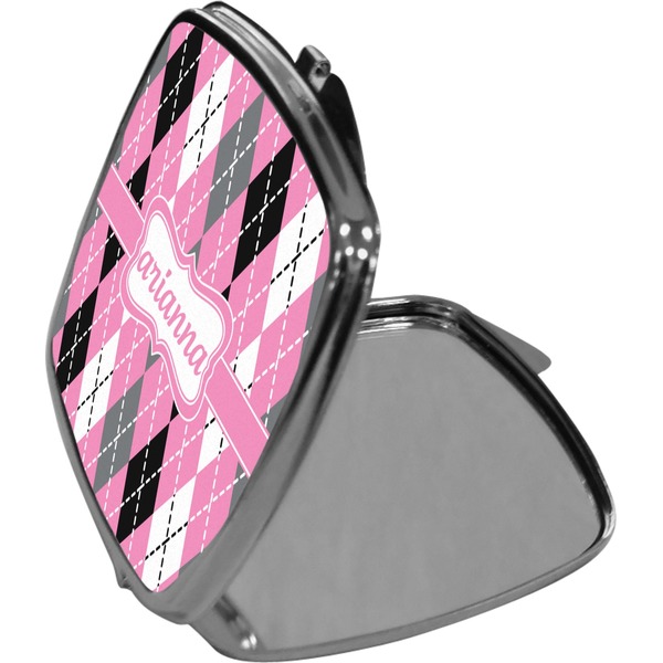 Argyle Compact Mirror (Side View)
