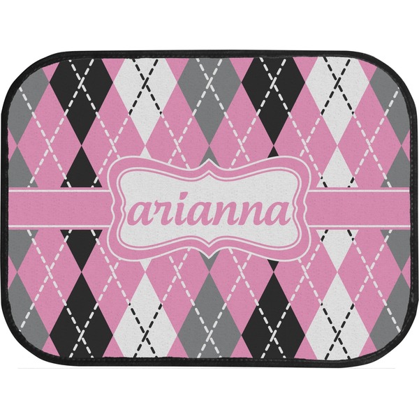 Argyle Custom Car Floor Mats (Back Seat)